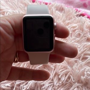 Rose gold apple watch series 2